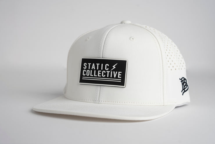 Static Lines Performance Hat (White)