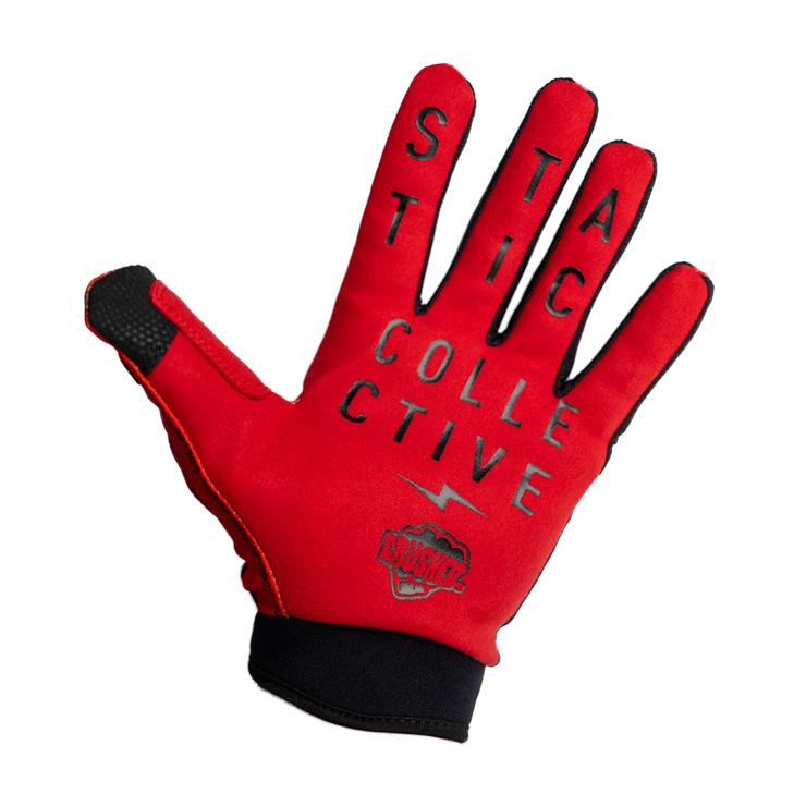 Red Static Gloves