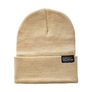 Tan Static Collective Beanie